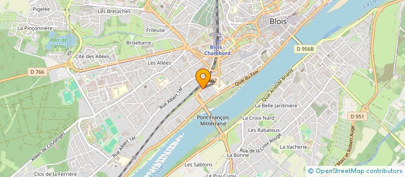 localisation de l'entreprise MADAME MARIE BOURQUIN  BLOIS