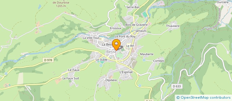 localisation de l'entreprise MADAME MARIE BOURSEIRE  BESSE-ET-SAINT-ANASTAISE