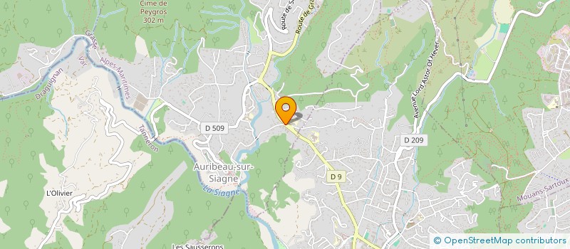 localisation de l'entreprise MADAME MARIE BOUTAIRE  AURIBEAU-SUR-SIAGNE