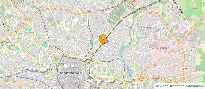 localisation de l'entreprise MADAME MARIE BOUTEVIN à MONTPELLIER
