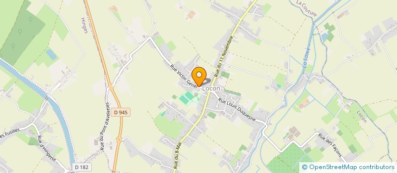 localisation de l'entreprise MADAME MARIE BOUTILLY à LOCON