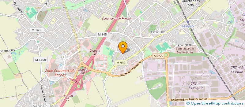 localisation de l'entreprise MADAME MARIE BOUTRY à LESQUIN