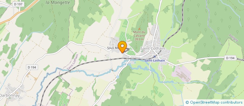 localisation de l'entreprise MADAME MARIE BOUVARD  DARBONNAY