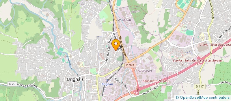 localisation de l'entreprise MADAME MARIE BOYER  ORLIENAS