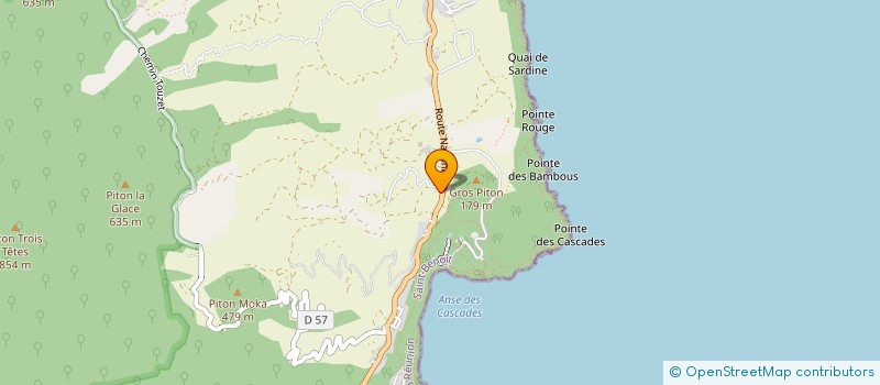 localisation de l'entreprise MADAME MARIE BOYER  SAINTE-ROSE