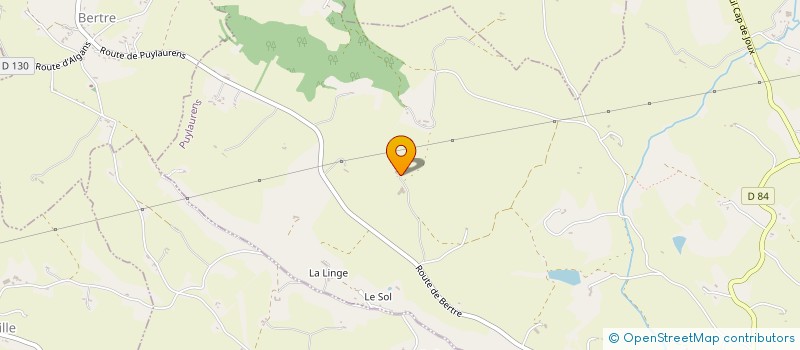 localisation de l'entreprise MADAME MARIE BOYEUX  PUYLAURENS