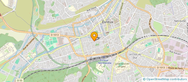 localisation de l'entreprise MADAME MARIE BOZEC  EVREUX