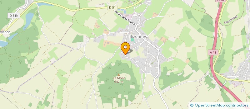 localisation de l'entreprise MADAME MARIE BOZON  BIZONNES