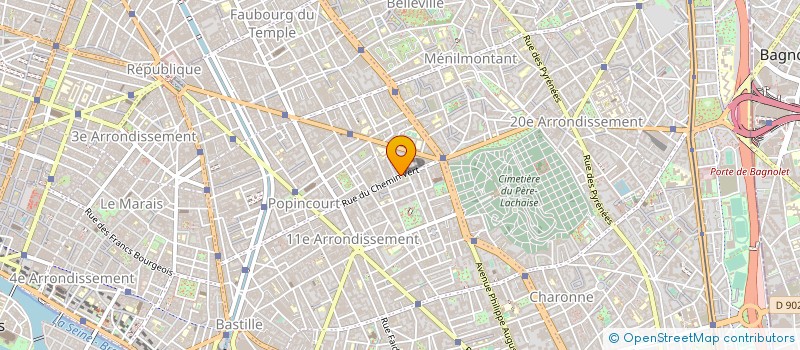 localisation de l'entreprise MADAME MARIE BRABANT  PARIS