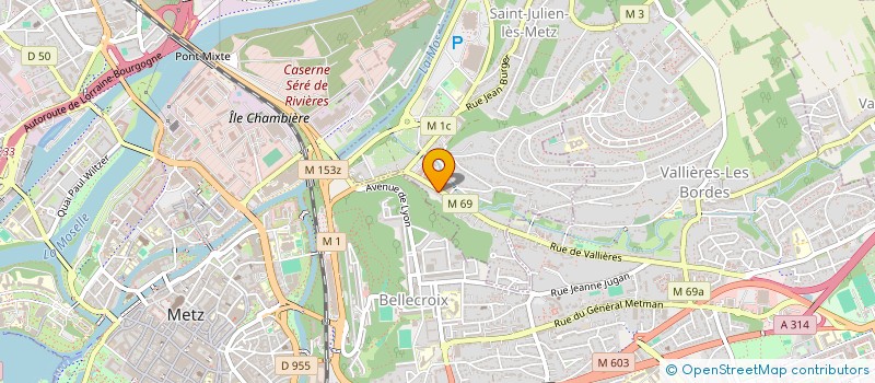 localisation de l'entreprise MADAME MARIE BRANCHI  NOISSEVILLE