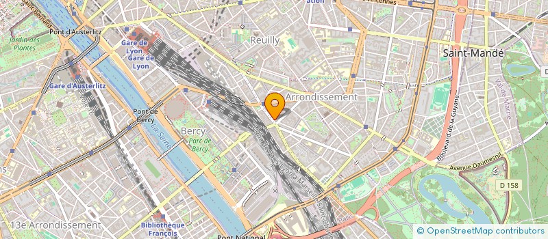 localisation de l'entreprise MADAME MARIE BRAOUDE  PARIS