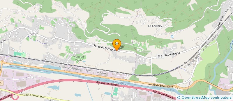 localisation de l'entreprise MADAME MARIE BRARD  AYSE