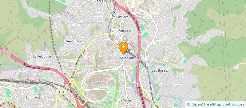 localisation de l'entreprise MADAME MARIE BRAULT  MARSEILLE