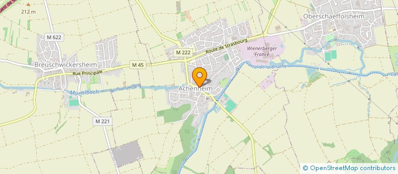 localisation de l'entreprise MADAME MARIE BRECH  ACHENHEIM