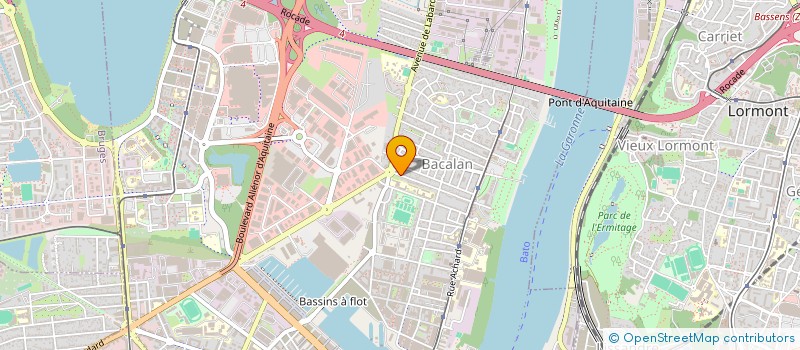 localisation de l'entreprise MADAME MARIE BREGEON  BORDEAUX