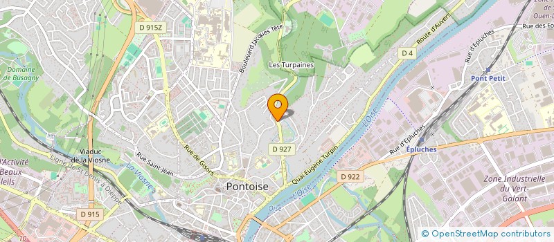localisation de l'entreprise MADAME MARIE BREGIER à PONTOISE