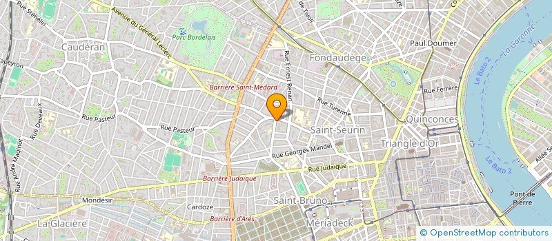 localisation de l'entreprise MADAME MARIE BREHANT  BORDEAUX