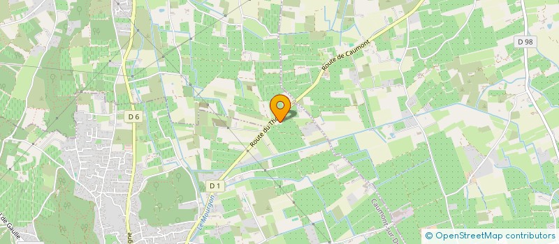 localisation de l'entreprise MADAME MARIE BREMOND  CAUMONT-SUR-DURANCE