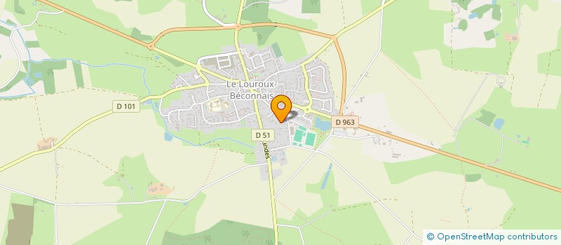 localisation de l'entreprise MADAME MARIE BREMOND  VAL D'ERDRE-AUXENCE