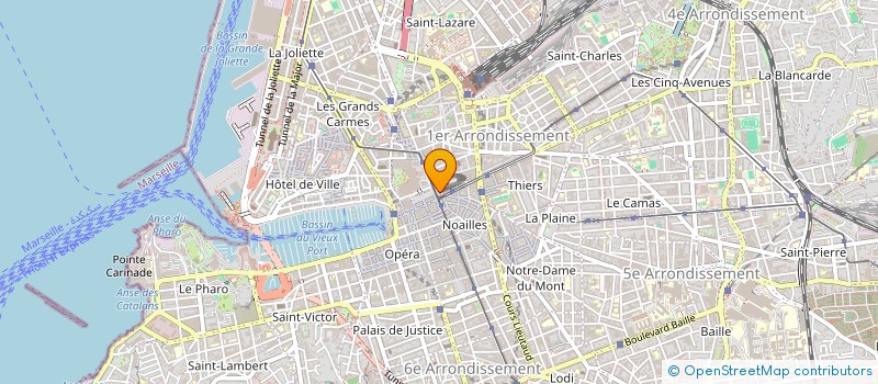 localisation de l'entreprise MADAME MARIE BRETON à MARSEILLE