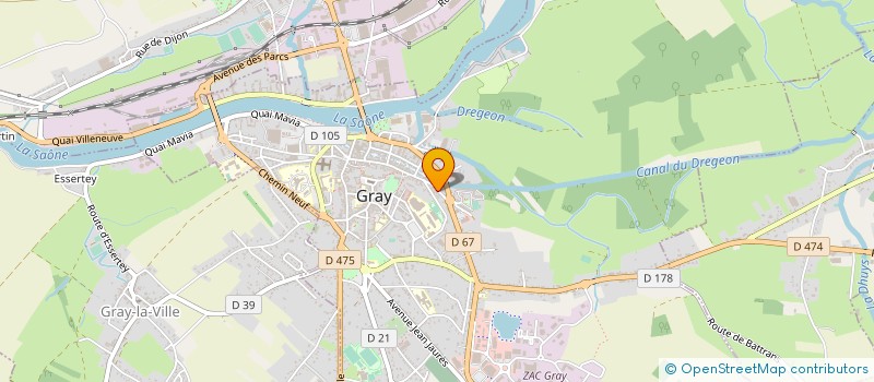 localisation de l'entreprise MADAME MARIE BRETON  EPINAL