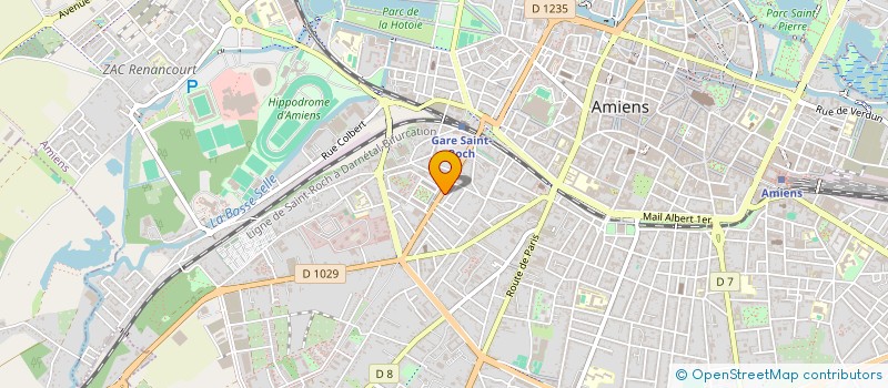 localisation de l'entreprise MADAME MARIE BRIAULT à AMIENS