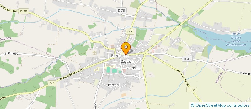 localisation de l'entreprise MADAME MARIE BRICHE à RIEUMES