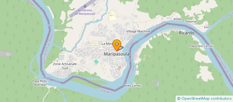 localisation de l'entreprise MADAME MARIE BRIGITTE BIRON à MARIPASOULA