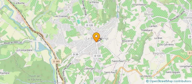 localisation de l'entreprise MADAME MARIE BRIGITTE RANGHEARD à VAL D'OINGT