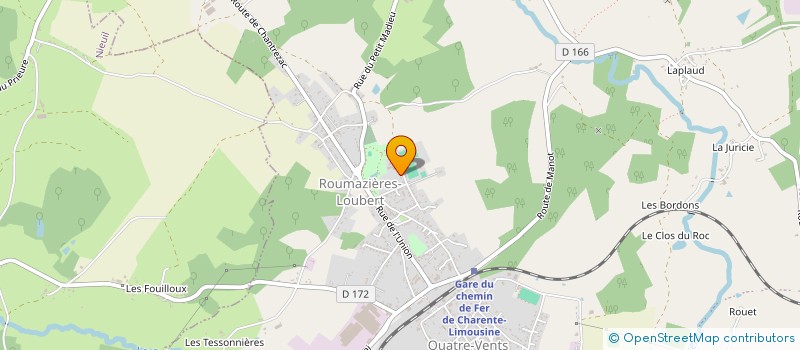 localisation de l'entreprise MADAME MARIE BRILLAT à TERRES-DE-HAUTE-CHARENTE