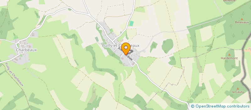 localisation de l'entreprise MADAME MARIE BRION  PUILLY-ET-CHARBEAUX