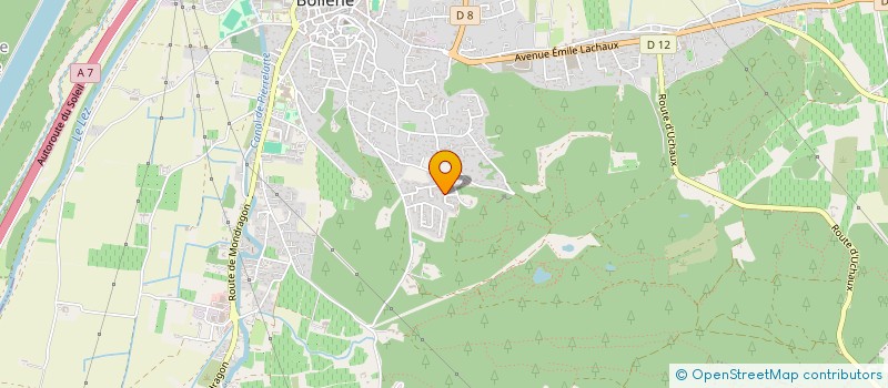 localisation de l'entreprise MADAME MARIE BRISCESE à BOLLENE