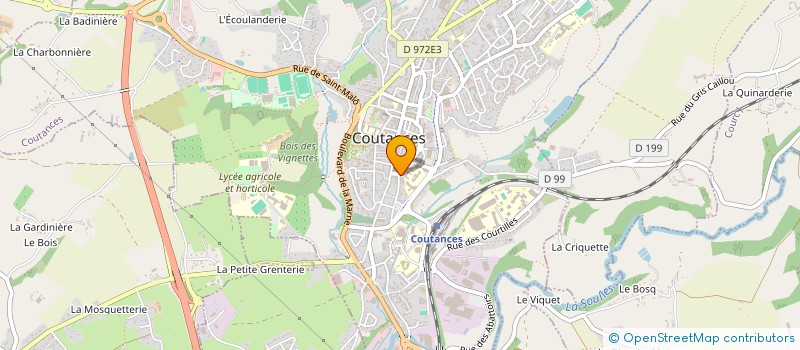 localisation de l'entreprise MADAME MARIE BRISSET  COUTANCES