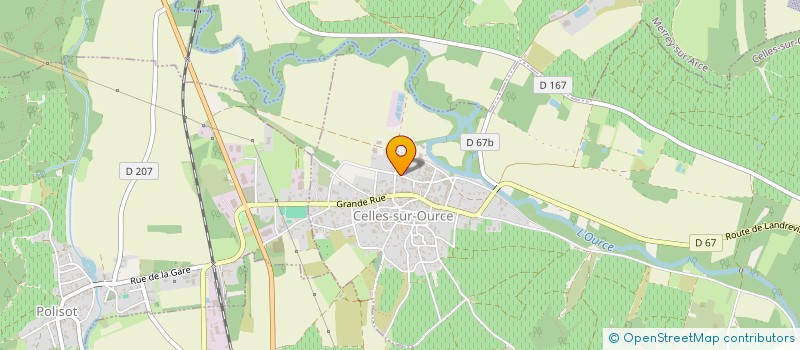 localisation de l'entreprise MADAME MARIE BROCARD à CELLES-SUR-OURCE
