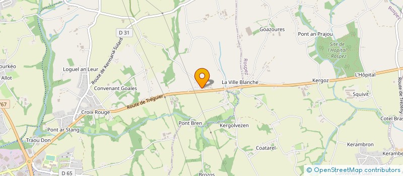localisation de l'entreprise MADAME MARIE BROCHEC à LANNION
