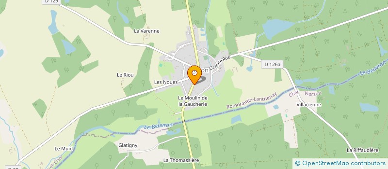 localisation de l'entreprise MADAME MARIE BROGARD à NOUAN-LE-FUZELIER