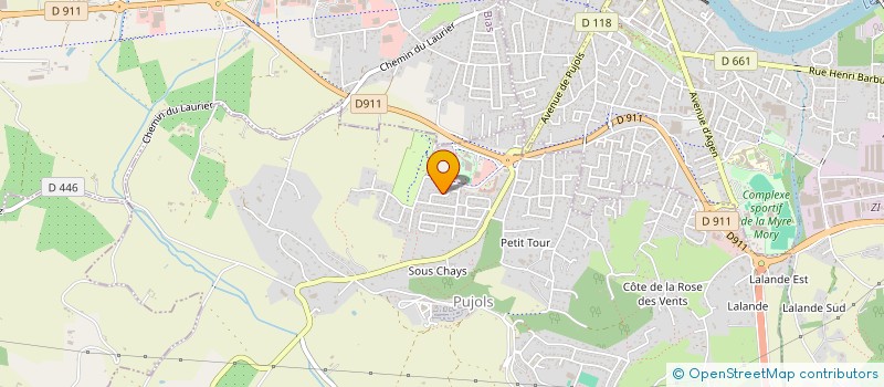 localisation de l'entreprise MADAME MARIE BRONDEL  SAINTE-FOY-LA-GRANDE