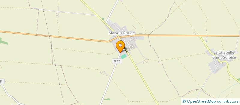 localisation de l'entreprise MADAME MARIE BROUARD  MAISON-ROUGE