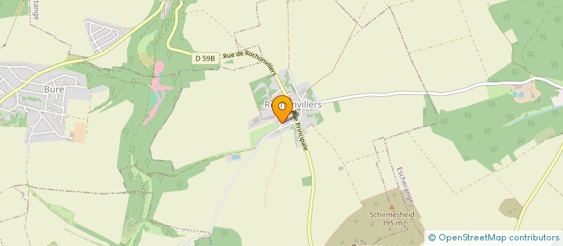 localisation de l'entreprise MADAME MARIE BROUILLET  ROCHONVILLERS