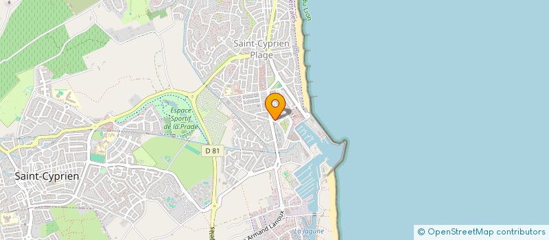 localisation de l'entreprise MADAME MARIE BROYON  SAINT-CYPRIEN