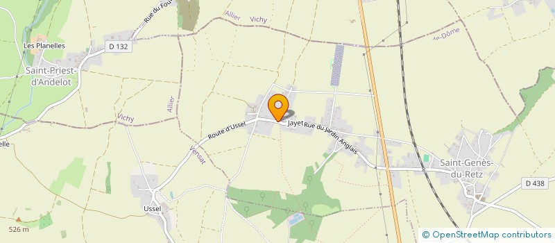 localisation de l'entreprise MADAME MARIE BRUGEL  SAINT-GENES-DU-RETZ