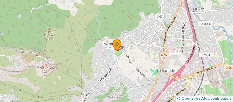 localisation de l'entreprise MADAME MARIE BRUN  LA FARLEDE