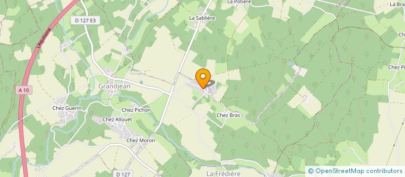 localisation de l'entreprise MADAME MARIE BRUN  GRANDJEAN