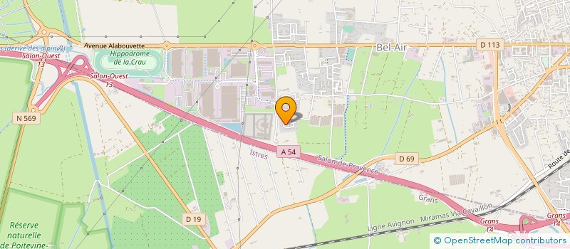 localisation de l'entreprise MADAME MARIE BRUNA  SALON-DE-PROVENCE