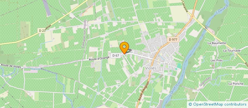 localisation de l'entreprise MADAME MARIE BRUNET  JONQUIERES