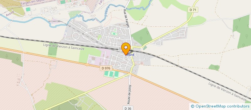 localisation de l'entreprise MADAME MARIE BRUNET  AVORD