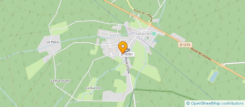 localisation de l'entreprise MADAME MARIE BRUNIE  SALAUNES