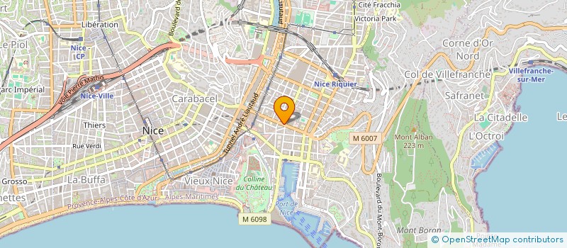 localisation de l'entreprise MADAME MARIE BRUNO à NICE