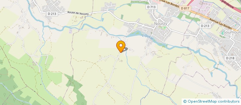 localisation de l'entreprise MADAME MARIE BRUNO  NOUSTY