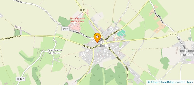 localisation de l'entreprise MADAME MARIE- BRUNOT  BUCHY